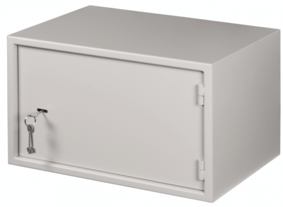 Антивандальный шкаф (сейф для видеорегистратора) в системе видеонаблюдения